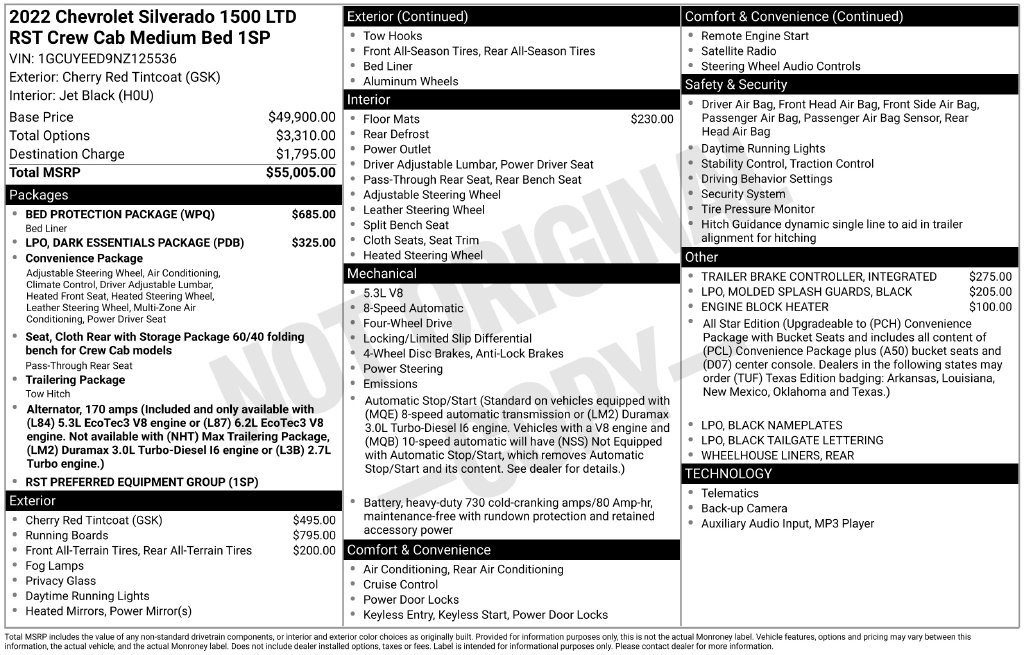 2022 Chevrolet Silverado 1500 Limited RST - Photo 26