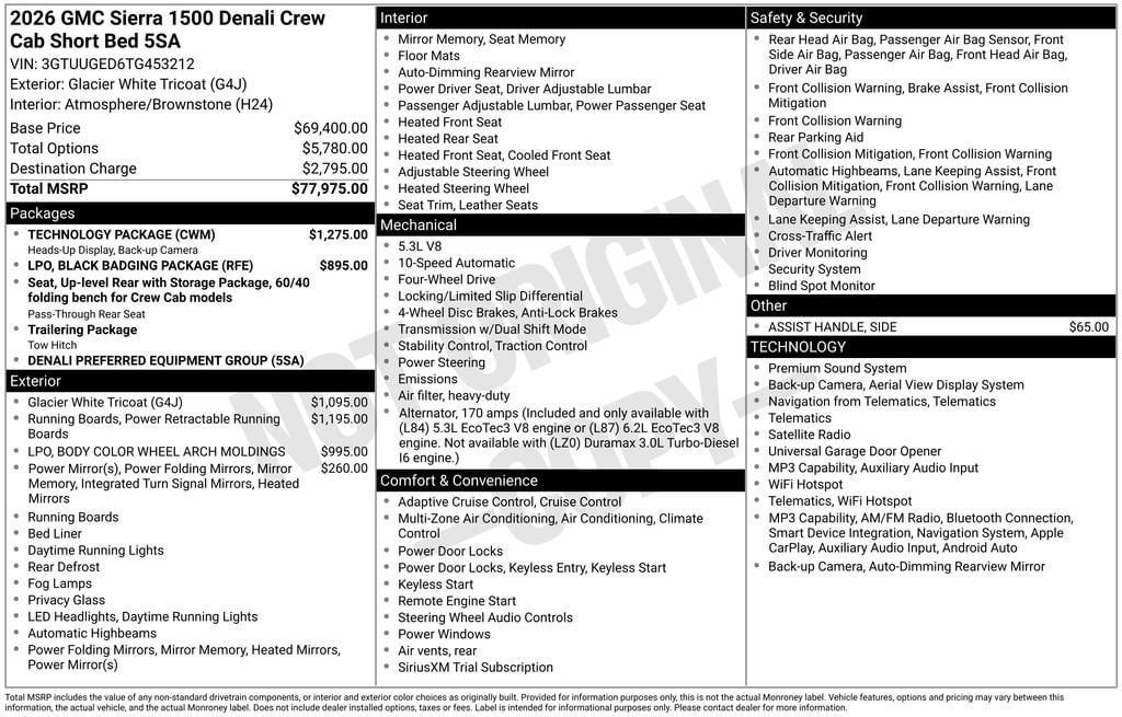 2026 GMC Sierra 1500 Denali - Photo 26