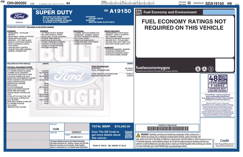 2025 Ford F-600 Super Duty Chassis Cab XL - Photo 9
