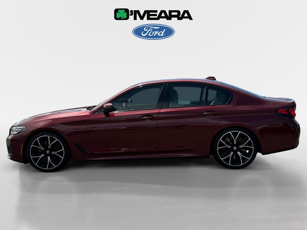 Used 2021 BMW 5 Series M550i with VIN WBA13BK09MCF36227 for sale in Northglenn, CO