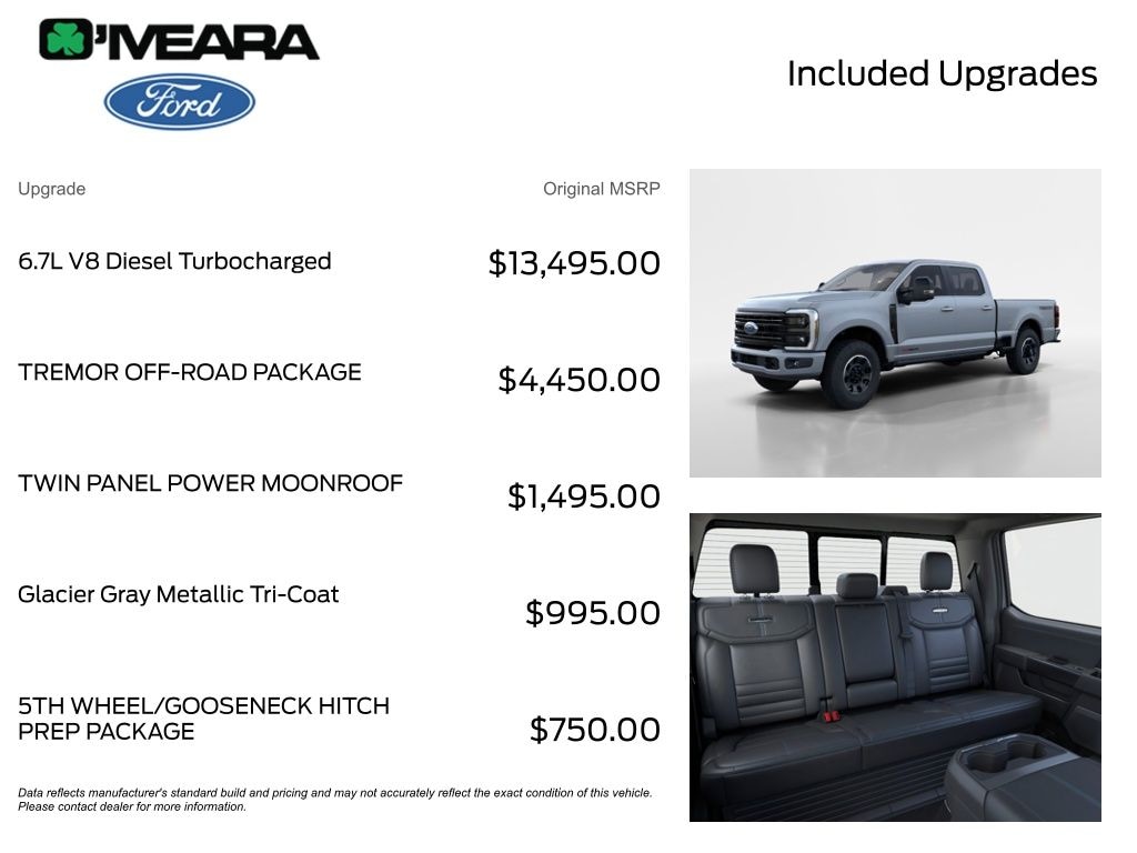 New 2026 Ford F-350SD Platinum Truck