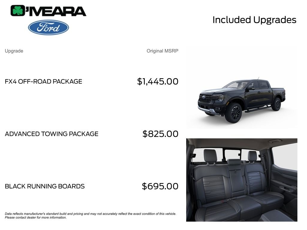 New 2024 Ford Ranger Lariat Truck