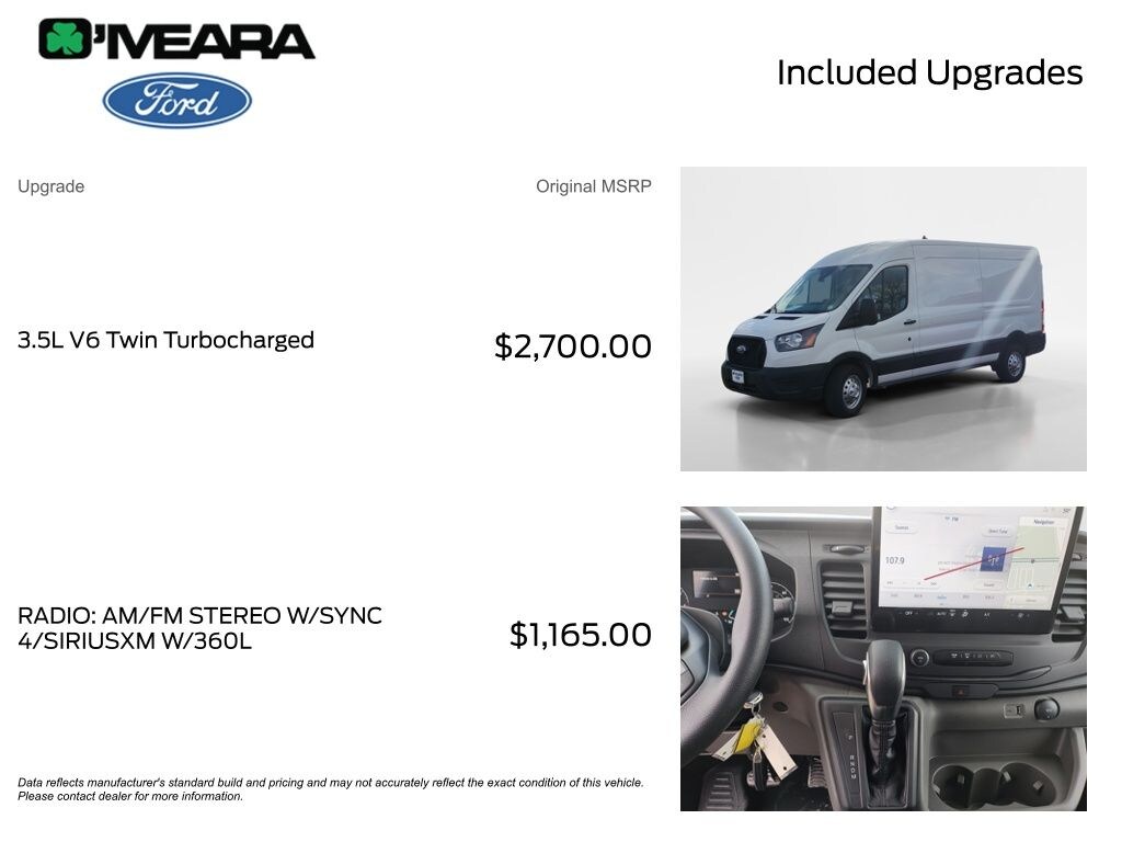 New 2025 Ford Transit-250 Base Cargo Van