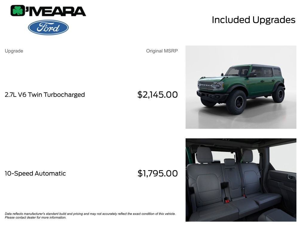 New 2025 Ford Bronco Badlands SUV