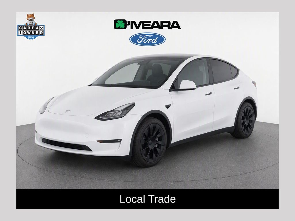 Used 2021 Tesla Model Y Long Range with VIN 5YJYGDEE0MF246113 for sale in Northglenn, CO