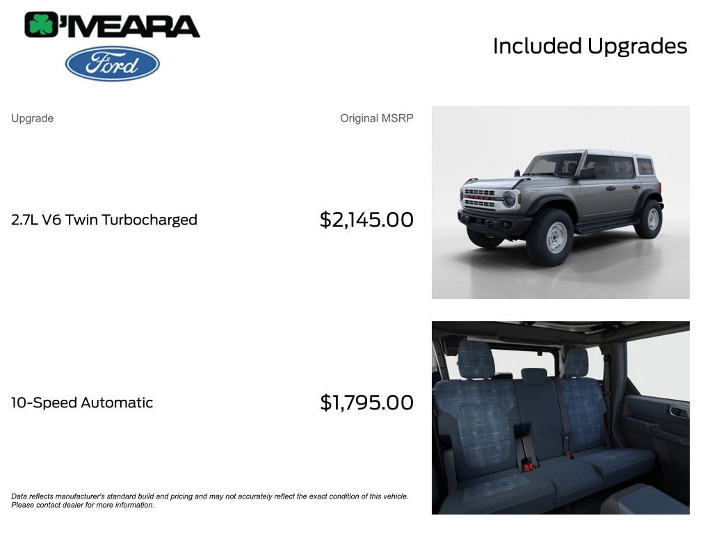 New 2025 Ford Bronco Heritage Edition SUV