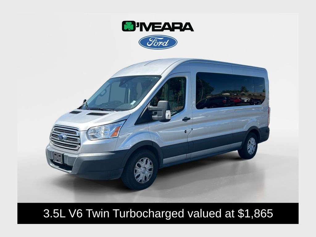 2015 Ford Transit 350 XLT Wagon Med Roof Sliding Pass. 148's photo