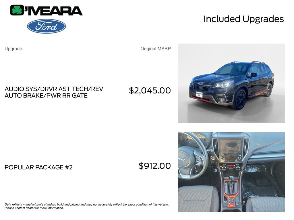 Used 2020 Subaru Forester Sport SUV