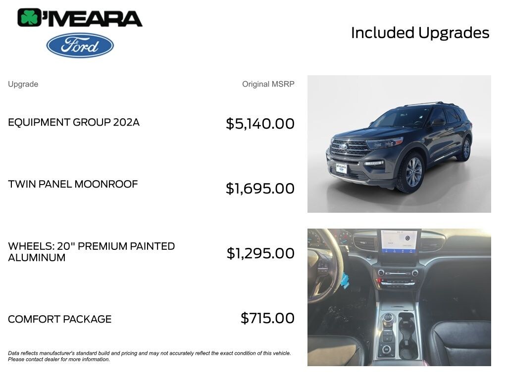 Used 2020 Ford Explorer XLT SUV