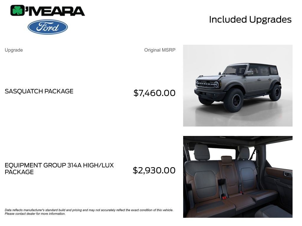 New 2024 Ford Bronco Outer Banks SUV