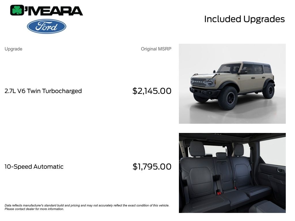 New 2025 Ford Bronco Badlands SUV