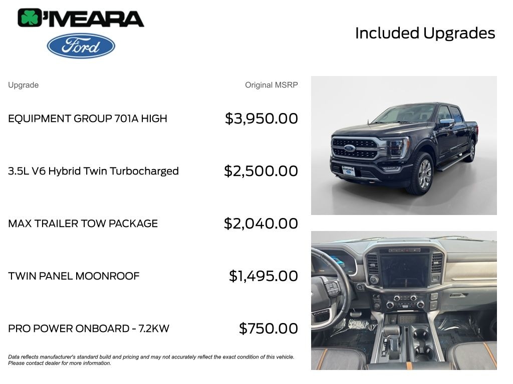 Used 2023 Ford F-150 Platinum Truck