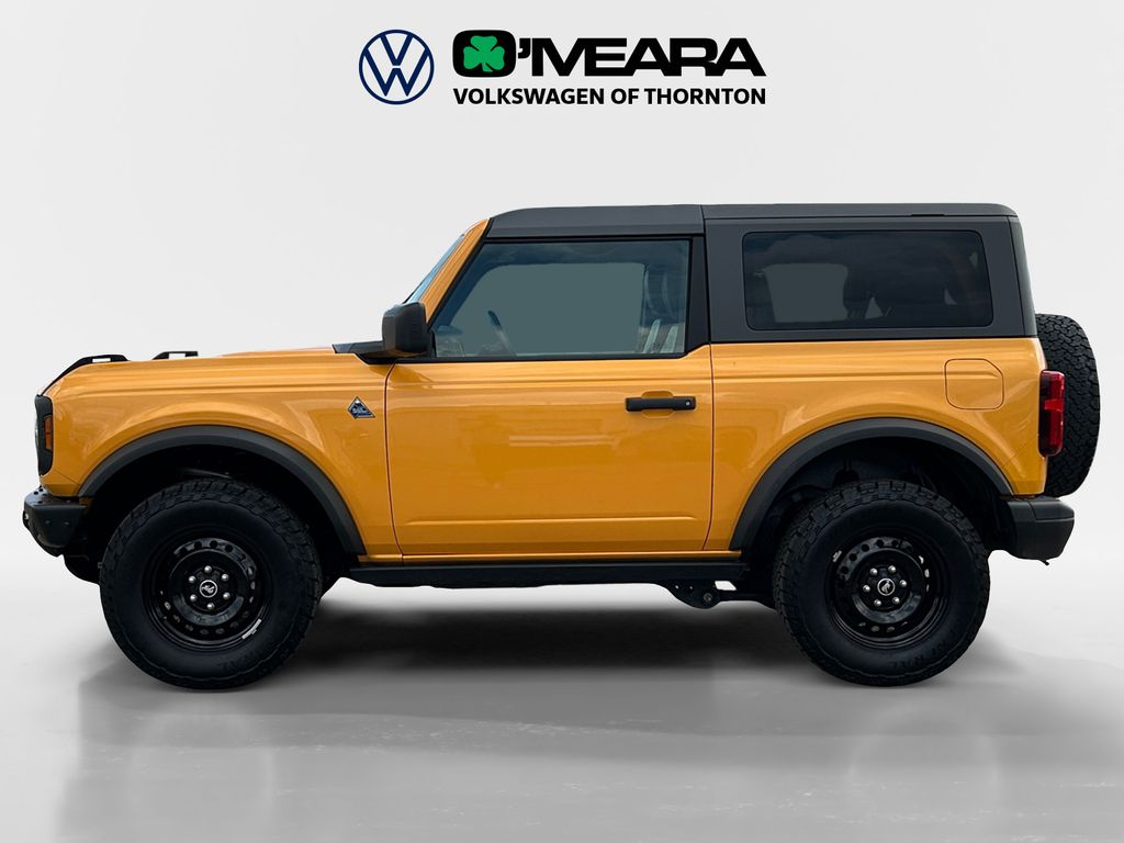 Used 2022 Ford Bronco 2-Door Black Diamond with VIN 1FMDE5AH3NLA90640 for sale in Thornton, CO