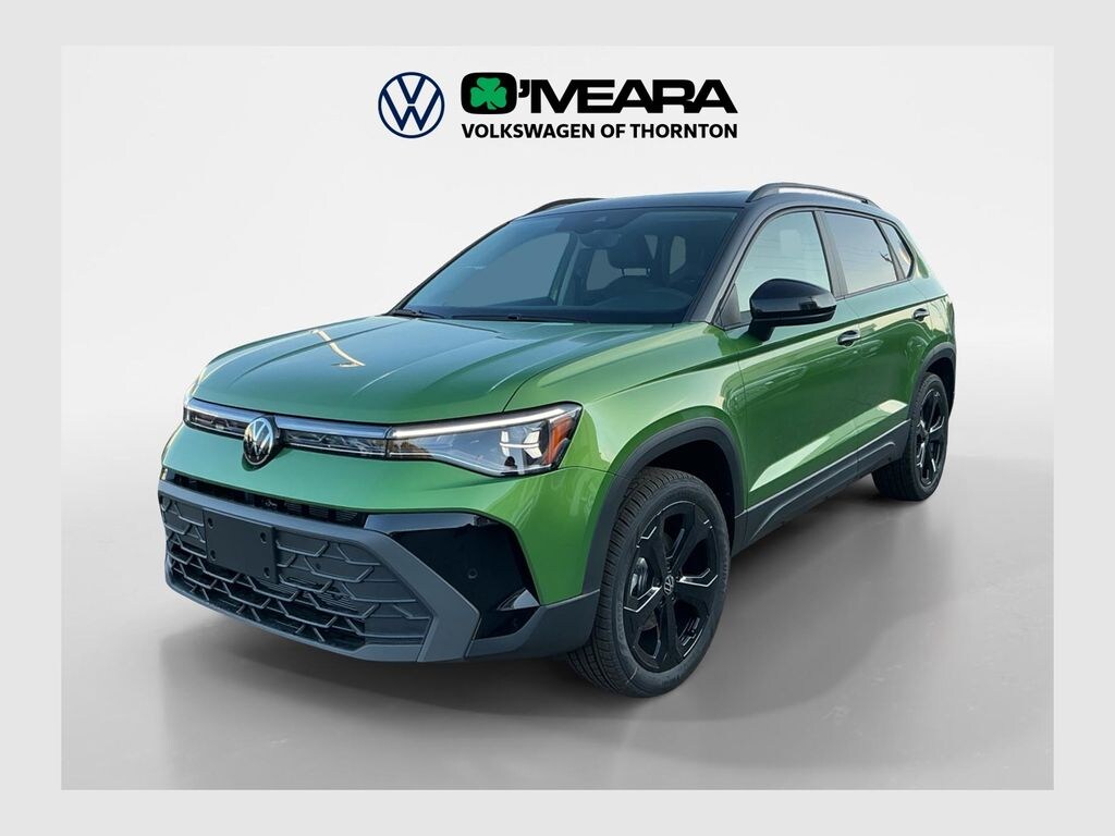 New 2025 Volkswagen Taos 1.5T SE Black SUV