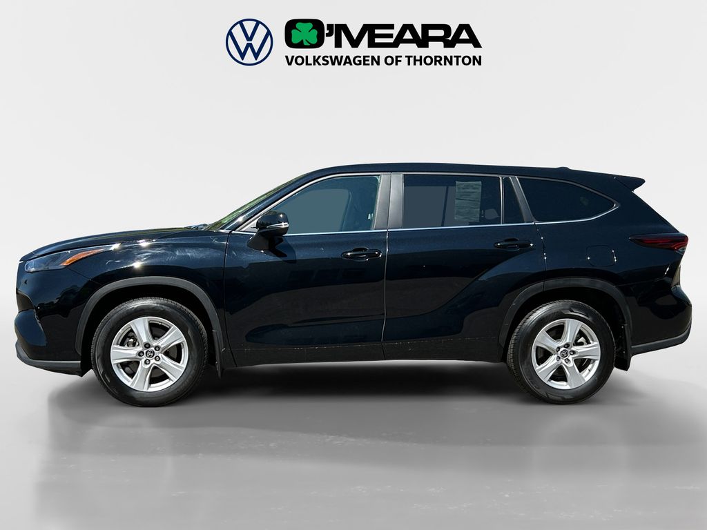 Used 2024 Toyota Highlander LE with VIN 5TDKDRBH7RS529721 for sale in Thornton, CO
