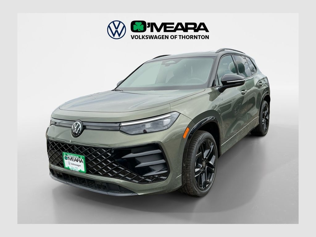 New 2025 Volkswagen Tiguan 2.0T SE R-Line Black SUV