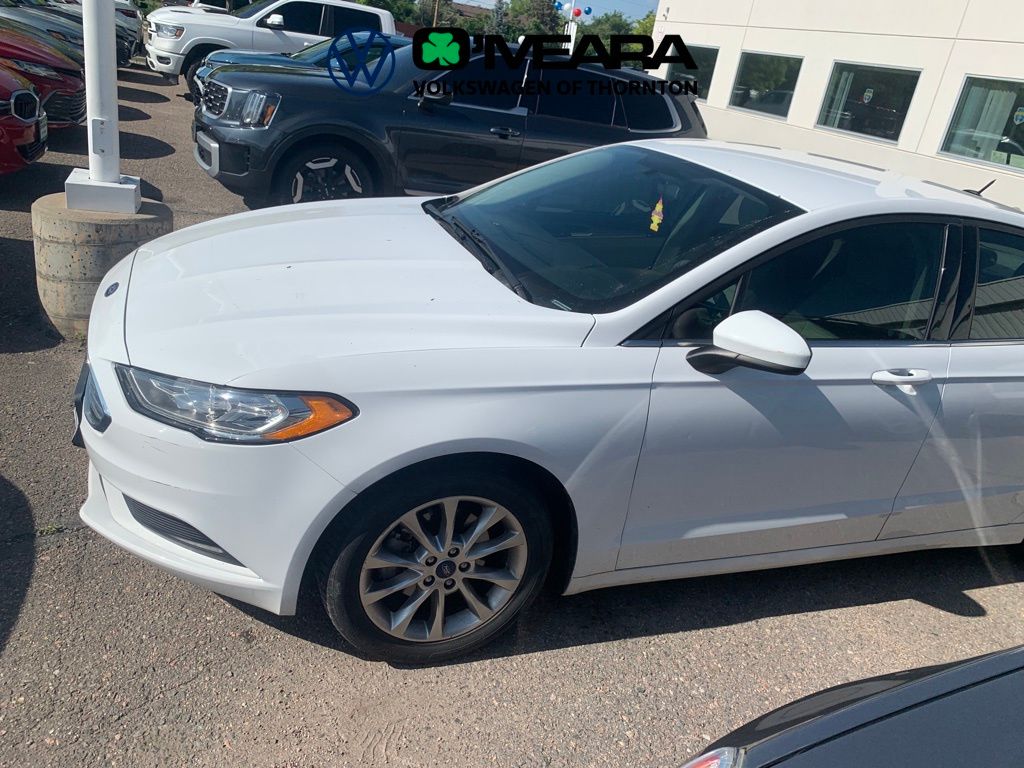 Used 2017 Ford Fusion SE with VIN 3FA6P0H76HR379319 for sale in Thornton, CO