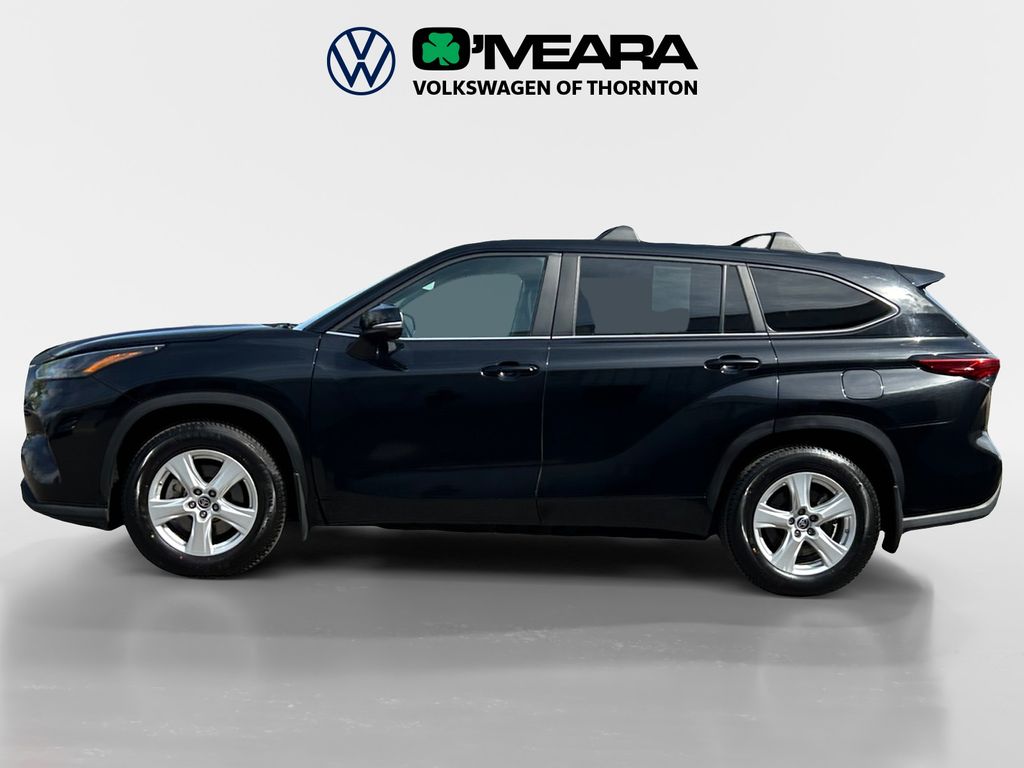 Used 2023 Toyota Highlander LE with VIN 5TDKDRBH5PS013175 for sale in Thornton, CO