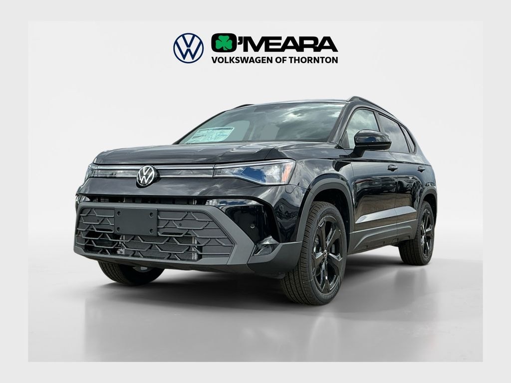 New 2025 Volkswagen Taos 1.5T SE Black SUV