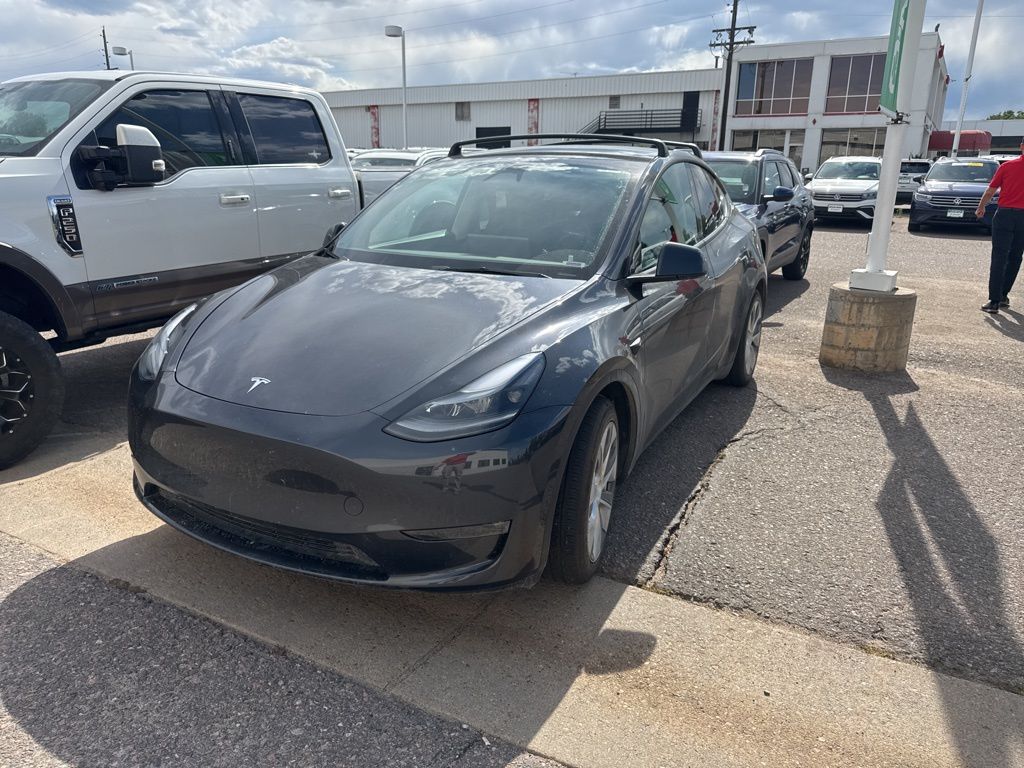 Used 2024 Tesla Model Y Long Range with VIN 7SAYGAEE7RF036343 for sale in Denver, CO