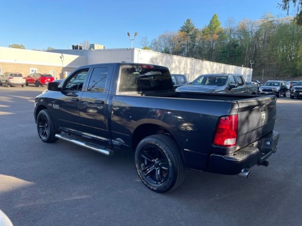 Used 2018 Ram 1500 Express Quad Cab 4x4 64 Box Truck