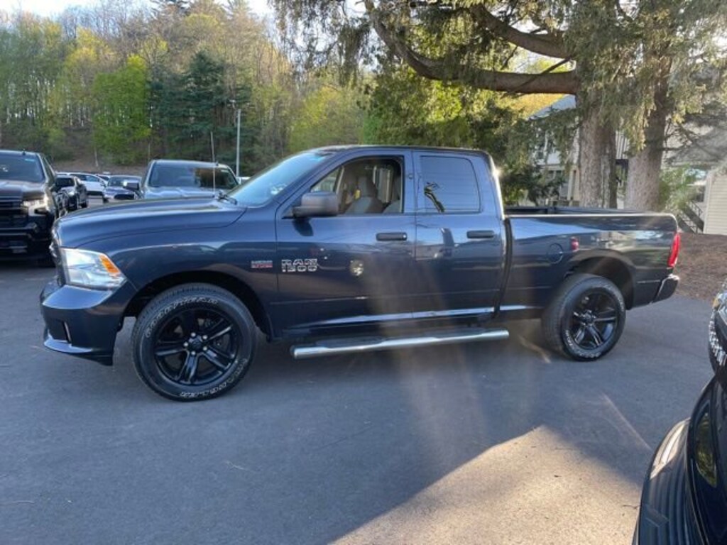 Used 2018 Ram 1500 Express Quad Cab 4x4 64 Box Truck