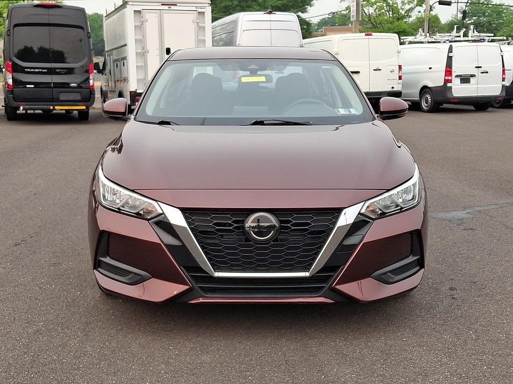 Used 2020 Nissan Sentra SV with VIN 3N1AB8CVXLY211627 for sale in Warminster, PA