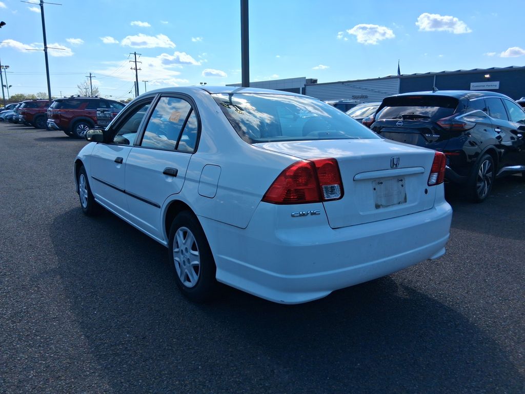 Used 2004 Honda Civic VP with VIN 1HGES163X4L003792 for sale in Warminster, PA