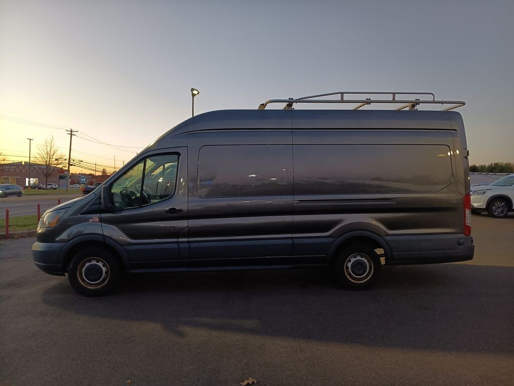 Used 2017 Ford Transit-350 w/Sliding Pass-Side Cargo-Door Van High Roof Extended-Length Cargo Van