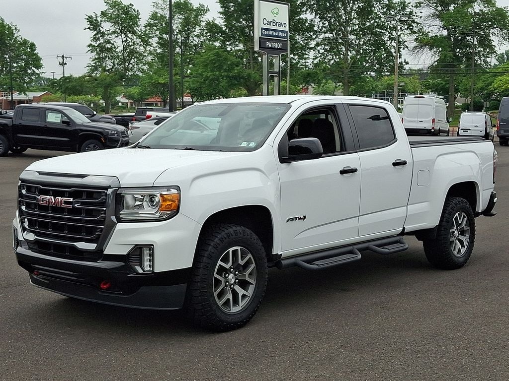 Used 2022 GMC Canyon AT4 w/Leather Truck Crew Cab