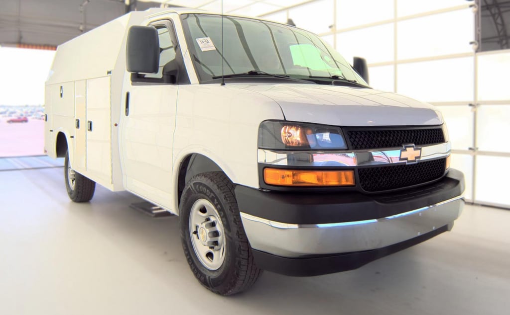 Used 2020 Chevrolet Express Cutaway Work Van Truck