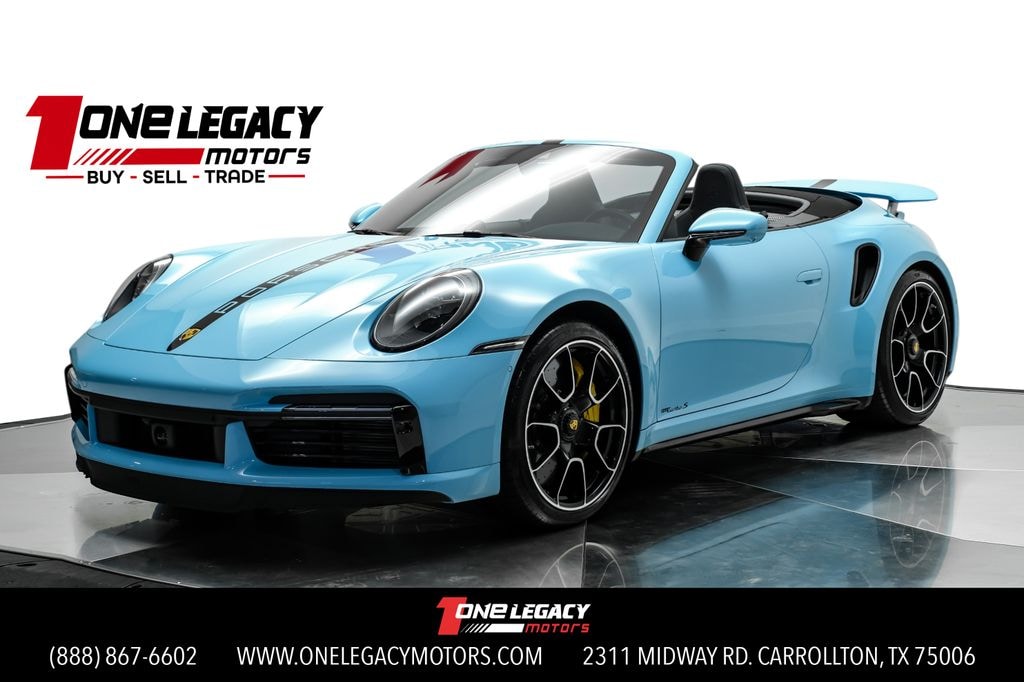 Used 2024 Porsche 911 Turbo S Convertible