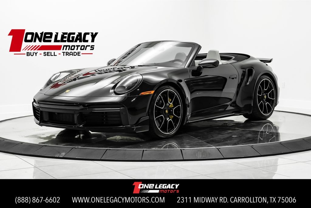 Used 2024 Porsche 911 Turbo Convertible