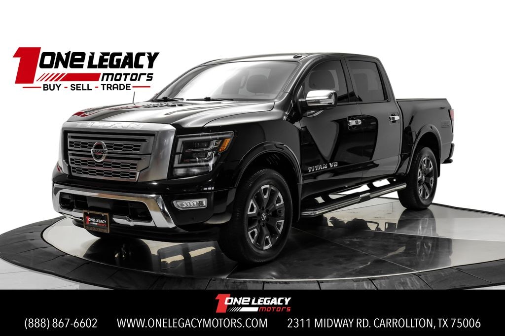 Used 2020 Nissan Titan Platinum Reserve Truck Crew Cab
