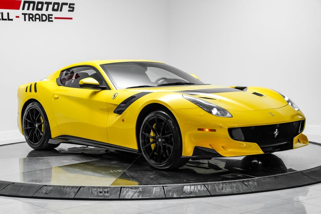 Used 2017 Ferrari F12TDF Giallo Triplo Strato Coupe
