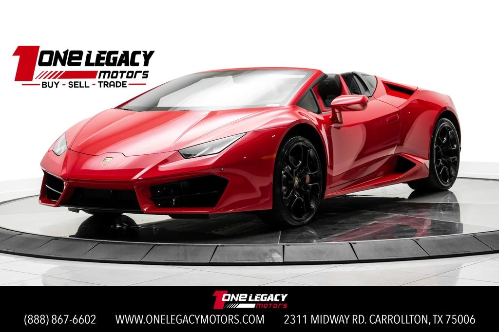 Used 2018 Lamborghini Huracan LP580-2S Convertible