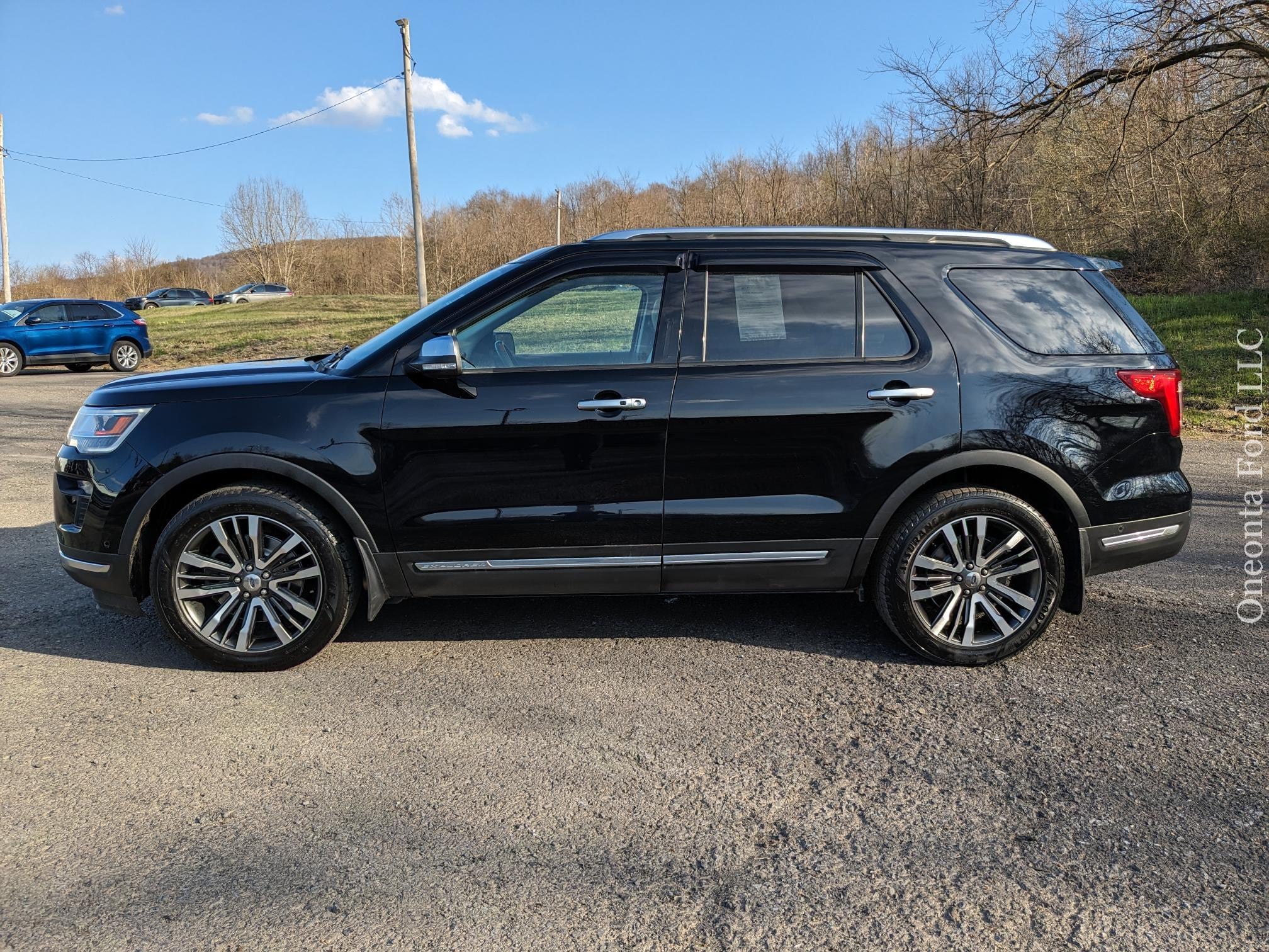 Used 2018 Ford Explorer Platinum with VIN 1FM5K8HT2JGA50982 for sale in Oneonta, NY