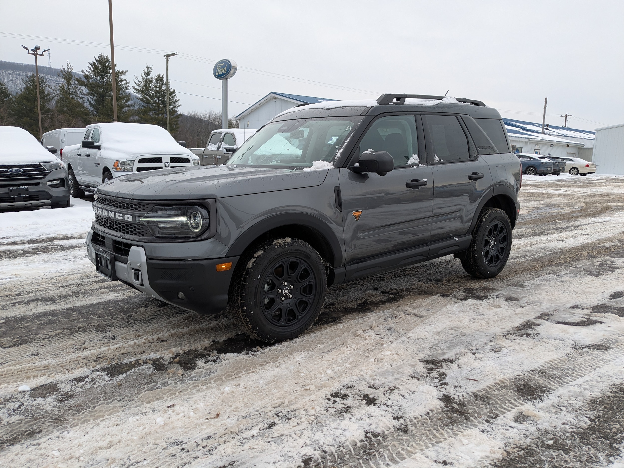 2025 Ford Bronco Sport Four-Wheel Drive with Locking and Limited-Slip Dif 