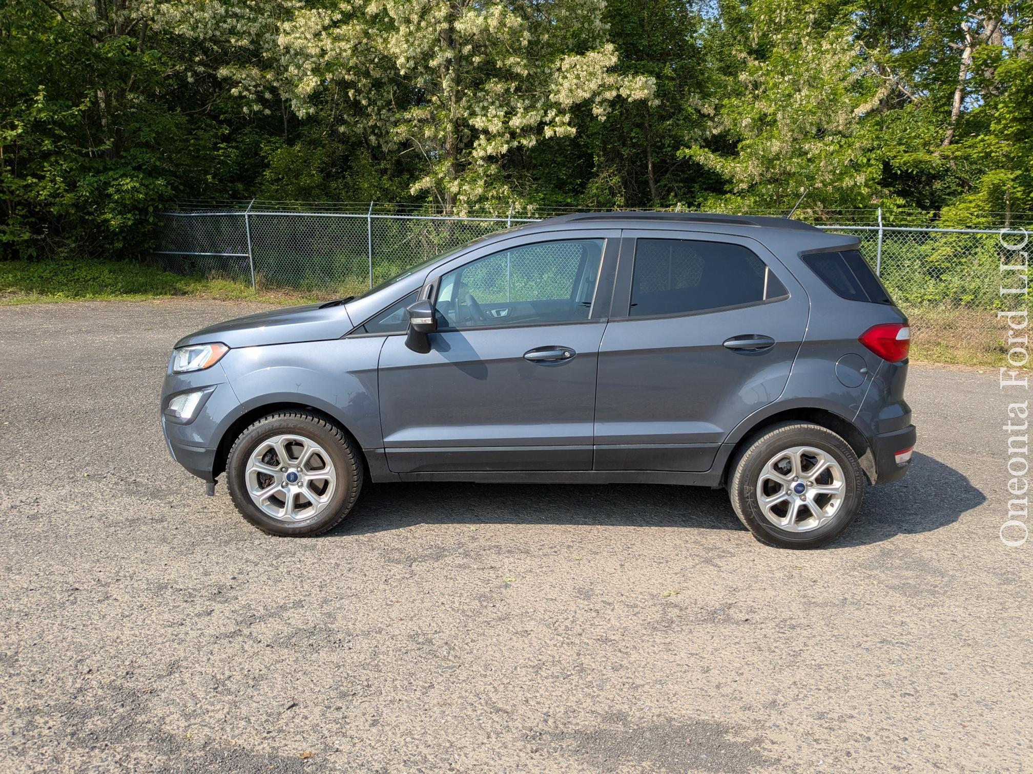 Used 2021 Ford EcoSport SE with VIN MAJ3S2GE5MC444926 for sale in Oneonta, NY