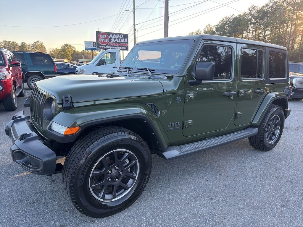 Used 2021 Jeep Wrangler Unlimited Sport S SUV