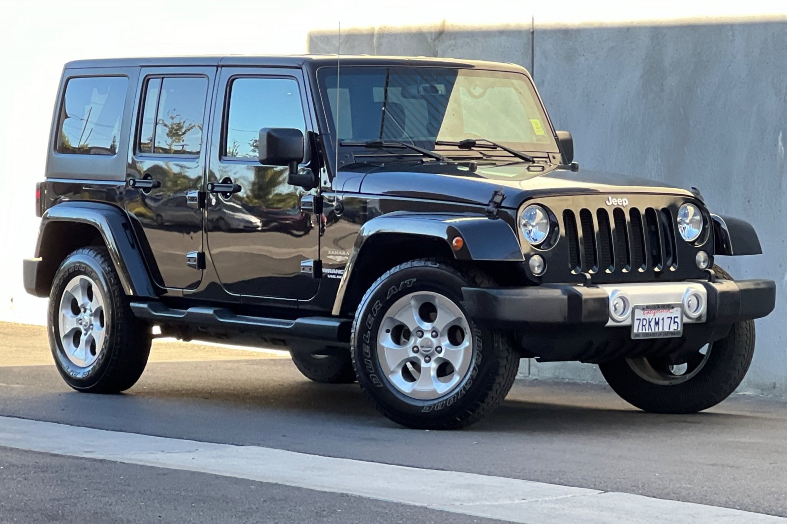 Used 2015 Jeep Wrangler Unlimited Sahara with VIN 1C4BJWEG8FL772607 for sale in Hayward, CA