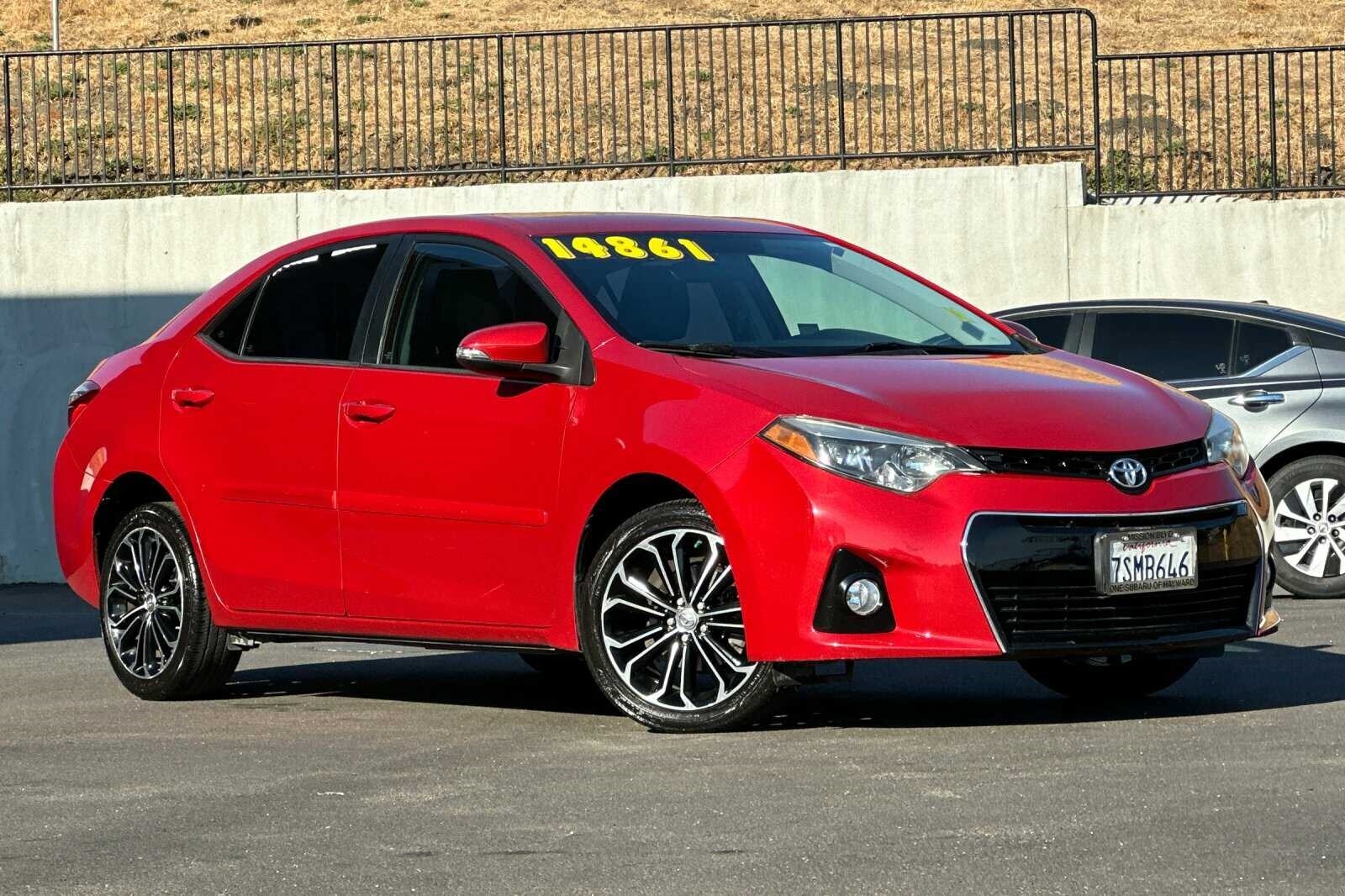 Used 2016 Toyota Corolla S Plus with VIN 5YFBURHE7GP506135 for sale in Hayward, CA