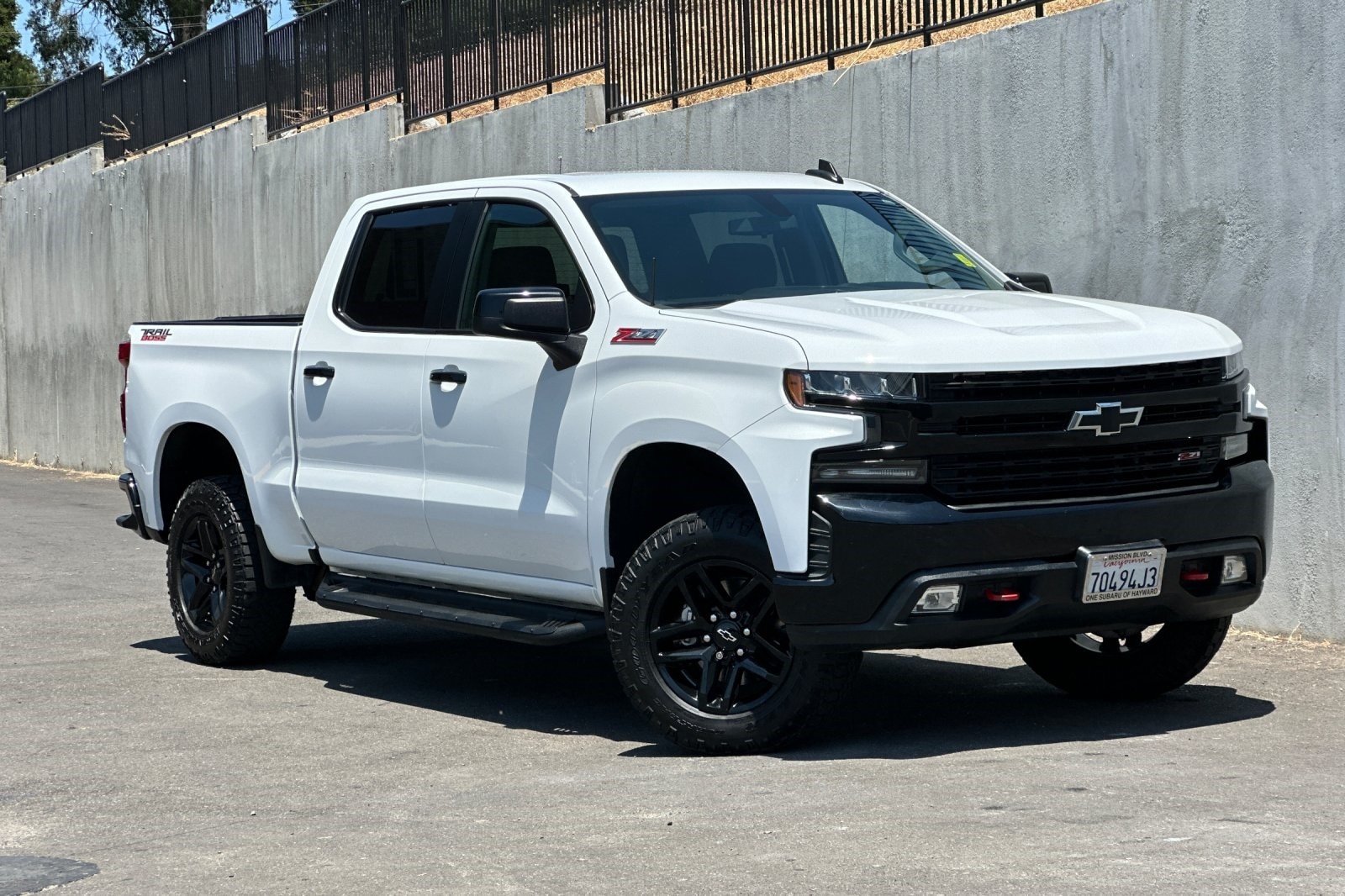 Used 2021 Chevrolet Silverado 1500 LT Trail Boss with VIN 3GCPYFED0MG478426 for sale in Hayward, CA