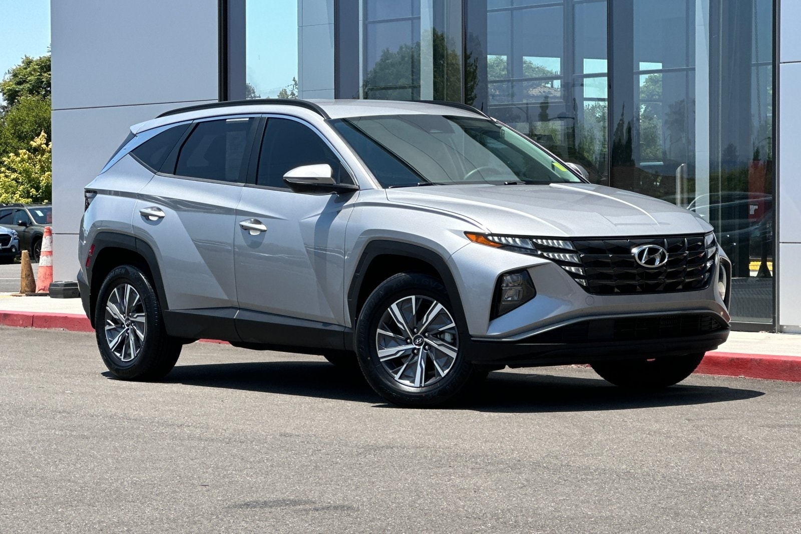Used 2022 Hyundai Tucson Blue with VIN KM8JBCA15NU052209 for sale in Hayward, CA