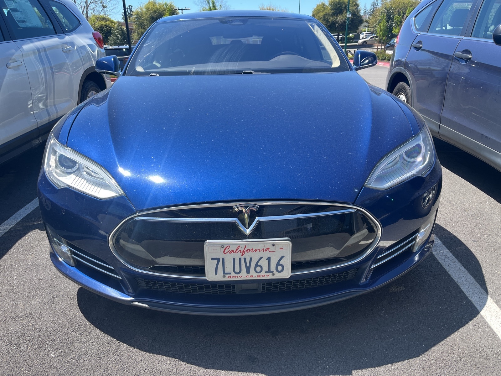 Used 2015 Tesla Model S 70D with VIN 5YJSA1S21FF084768 for sale in Oakland, CA