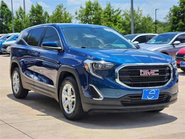 Used 2020 GMC Terrain SLE with VIN 3GKALMEV0LL183368 for sale in Austin, TX