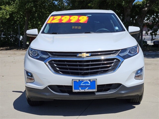 Used 2018 Chevrolet Equinox LT with VIN 2GNAXSEVXJ6260423 for sale in Austin, TX