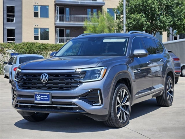 Certified 2024 Volkswagen Atlas SEL Premium R-Line with VIN 1V2FR2CA1RC542167 for sale in Austin, TX