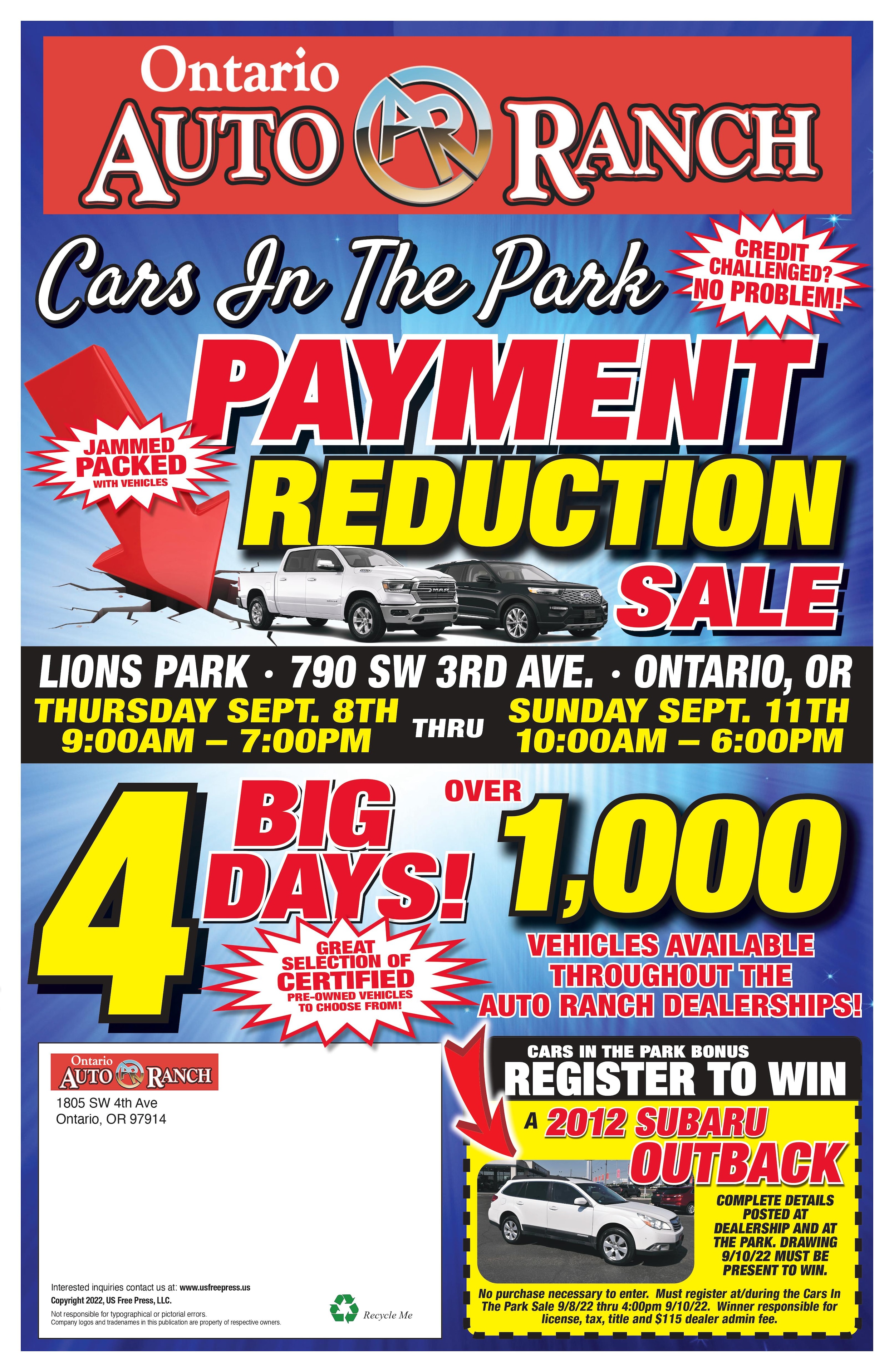 Ontario Auto Ranch Events Ontario Auto Ranch