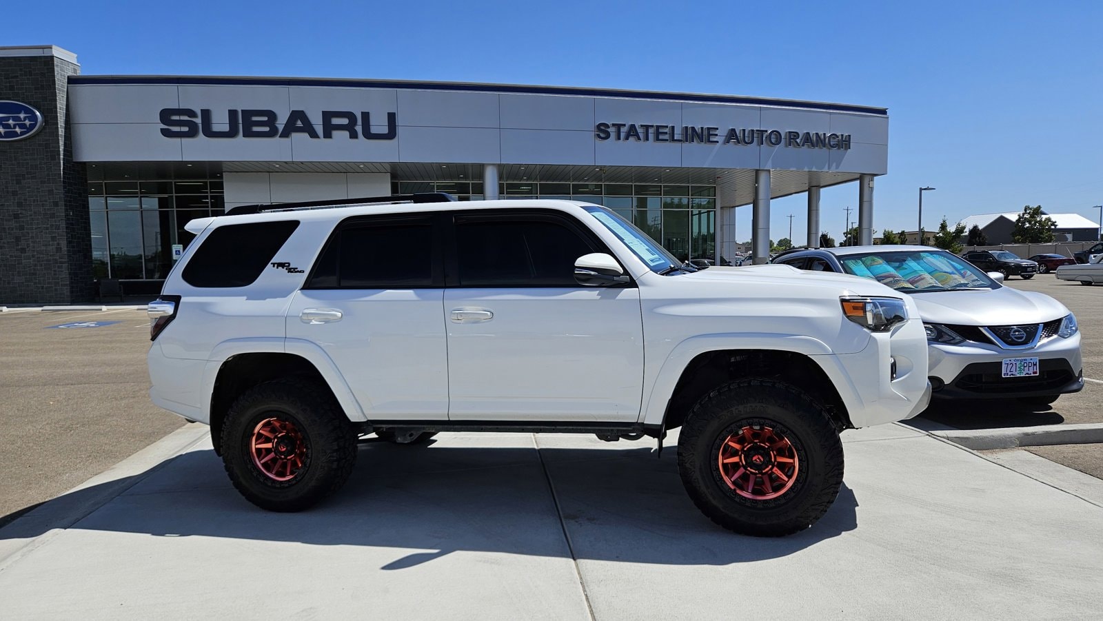 Used 2019 Toyota 4Runner TRF Off-Road Premium with VIN JTEBU5JR7K5647701 for sale in Fruitland, ID